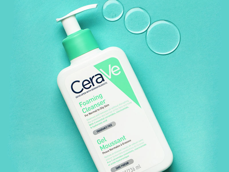 خرید وم شوینده سراوی CERAVE پوست نرمال تا چرب