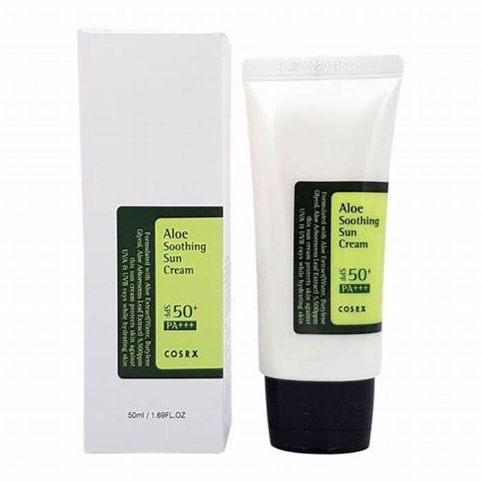 کرم ضد آفتاب کوزارکس SPF50 مدل ALOE SOOTHING