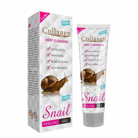 ژل لایه بردار صورت و بدن حلزون کلاژن COLLAGEN SNAIL