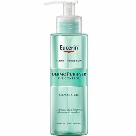 ژل شستشو کنترل چربی و جوش اوسرین Eucerin