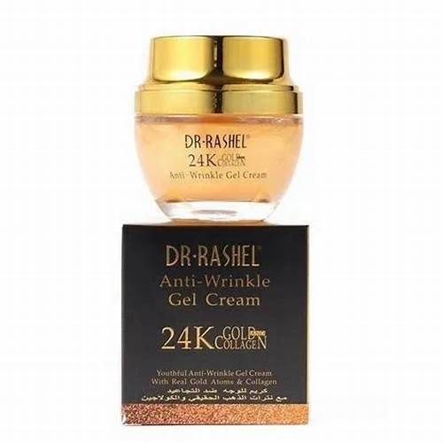 کرم ژل ضد چروک صورت طلا دکتر راشل Dr.Rashel 24k Gold