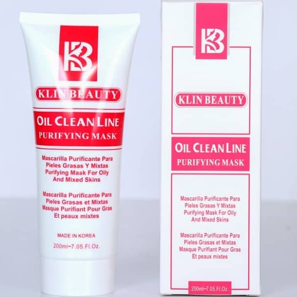 ماسک کنترل چربی کلین بیوتی Oil Clean Line Purifying Mask حجم 200 گرم