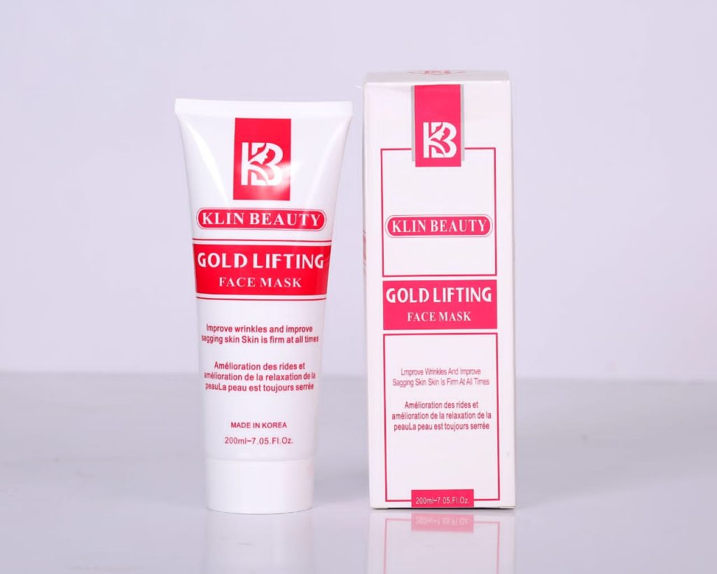 ماسک گلد لیفتینگ کلین بیوتی Gold Lifting Face Mask Klin Beauty حجم 200 گرم