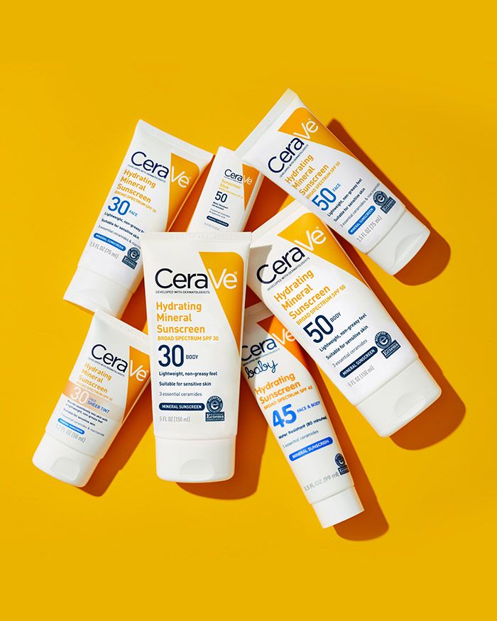 کرم ضد آفتاب بی رنگ مینرال سراوی CeraVe spf50