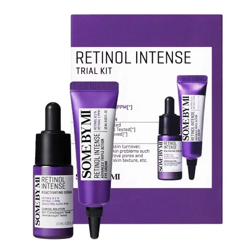 پک سرم و کرم دور چشم سام بای می مدل Retinol Intense Trial Kit حجم ۱۰ میلی لیتر