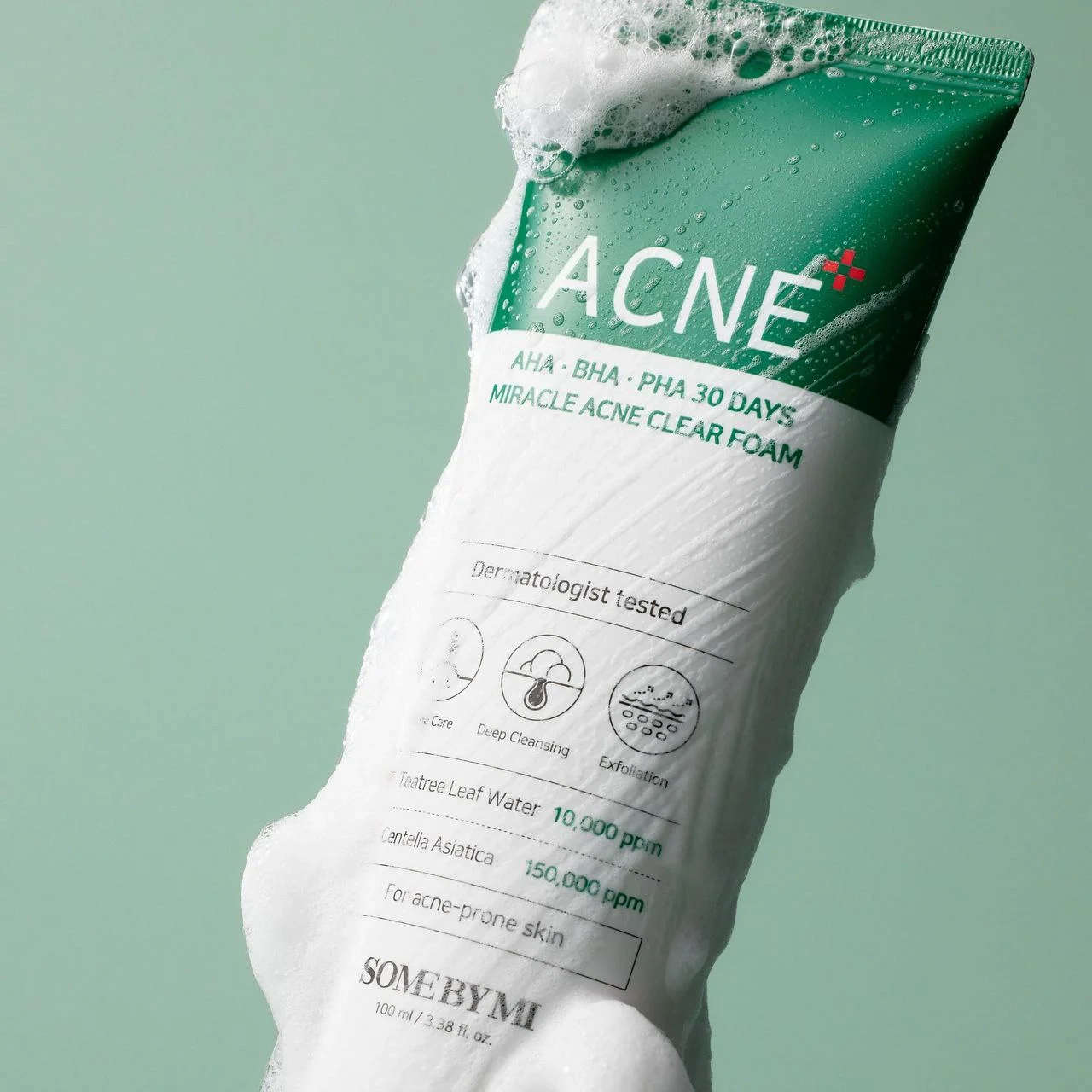 فوم شستشو آکنه و ضد جوش سام بای می SOME BY MI ACNE حجم ۱۰۰ میلی لیتر
